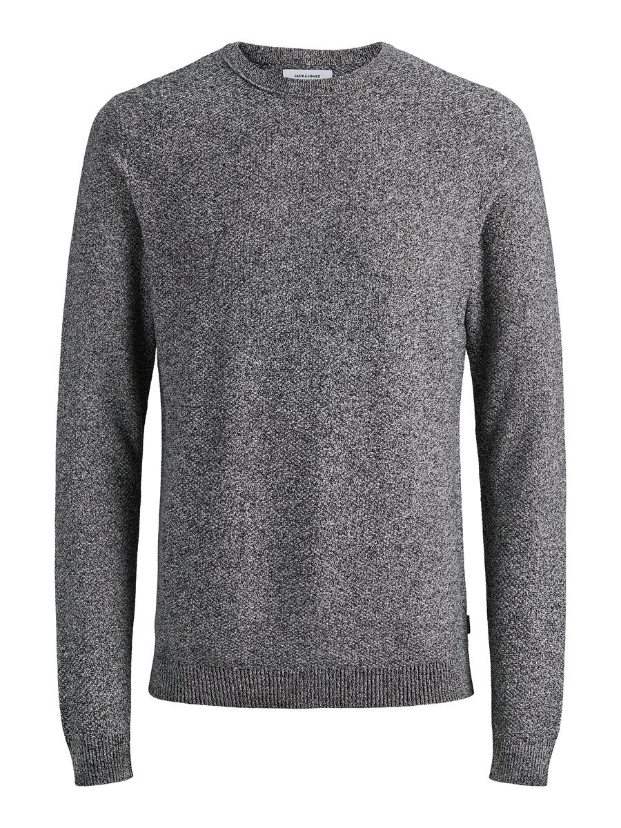 JJESTRUCTURE KNIT CREW NECK NOOS Jet Stream/twisted w