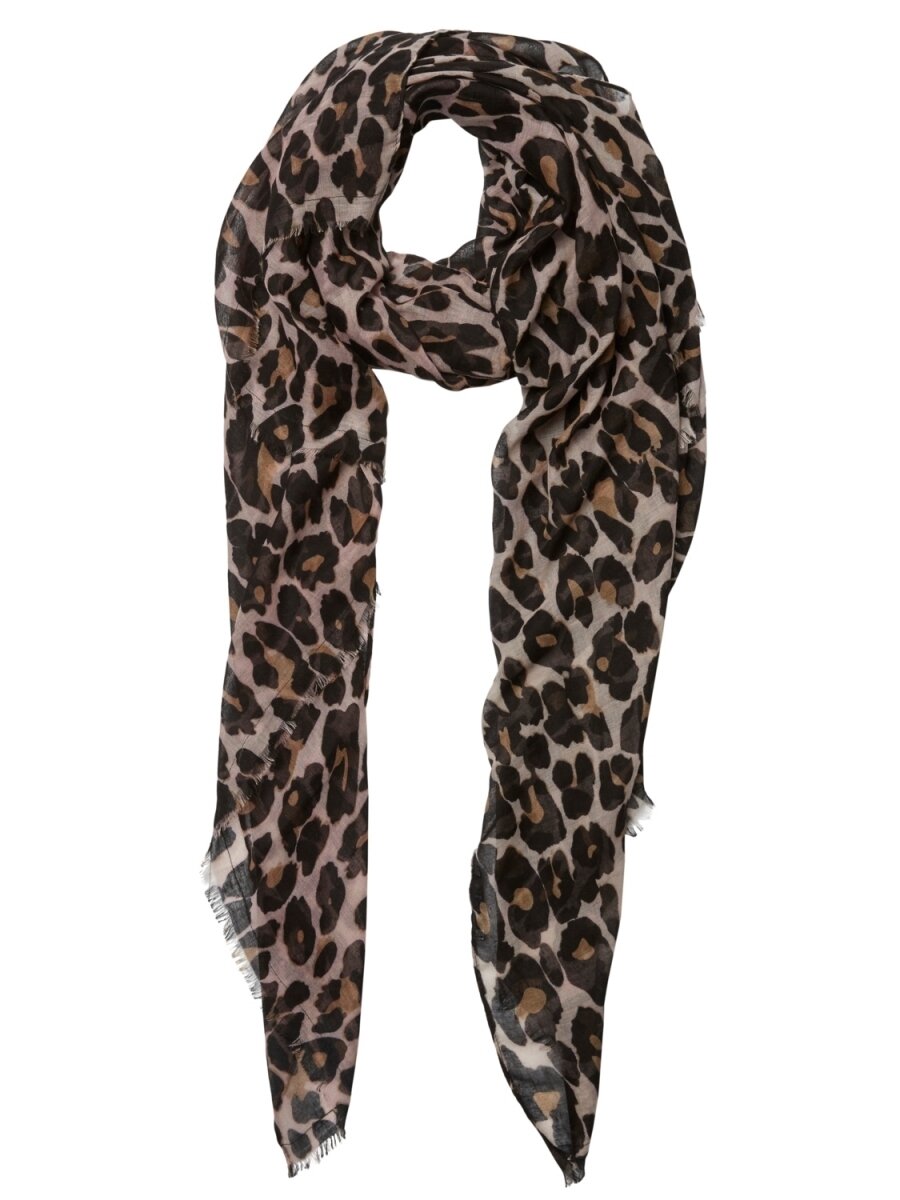 PCCARRIE LONG SCARF Black