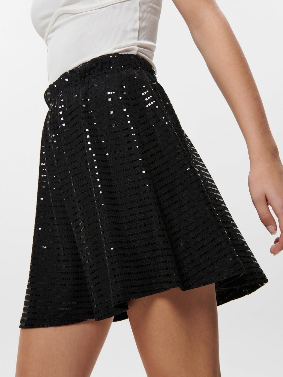 JDYPACEY SKATER SKIRT JRS EXP Black-black