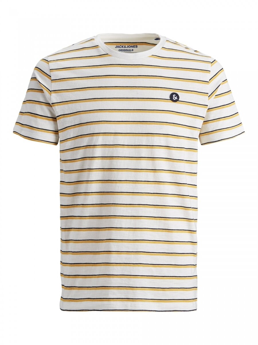 JORSTANFORD TEE SS CREW NECK Cloud Dancer/SLIM FI