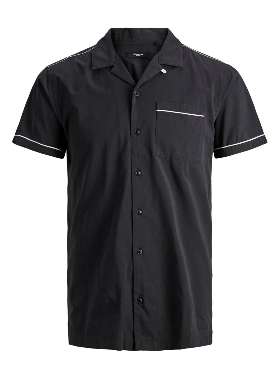 JPRHUNT SS SHIRT Black-SOLID