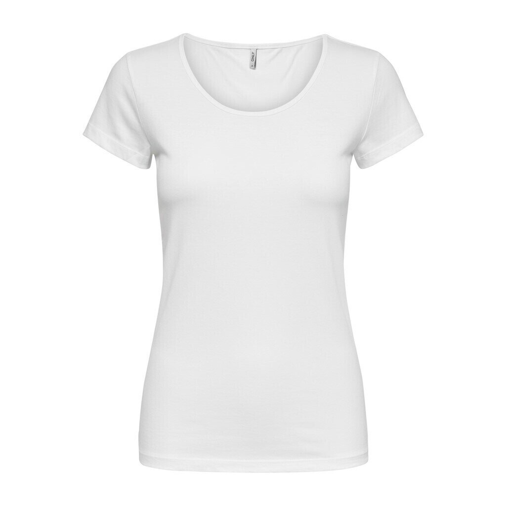 ONLLIVE LOVE LIFE S/S ONECK TOP NOOS JRS White