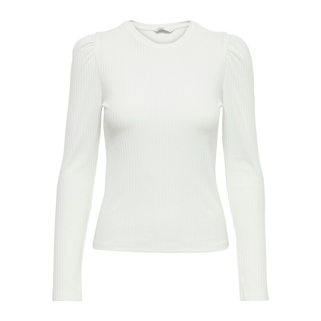 ONLEMMA L/S PUFF TOP JRS Cloud Dancer