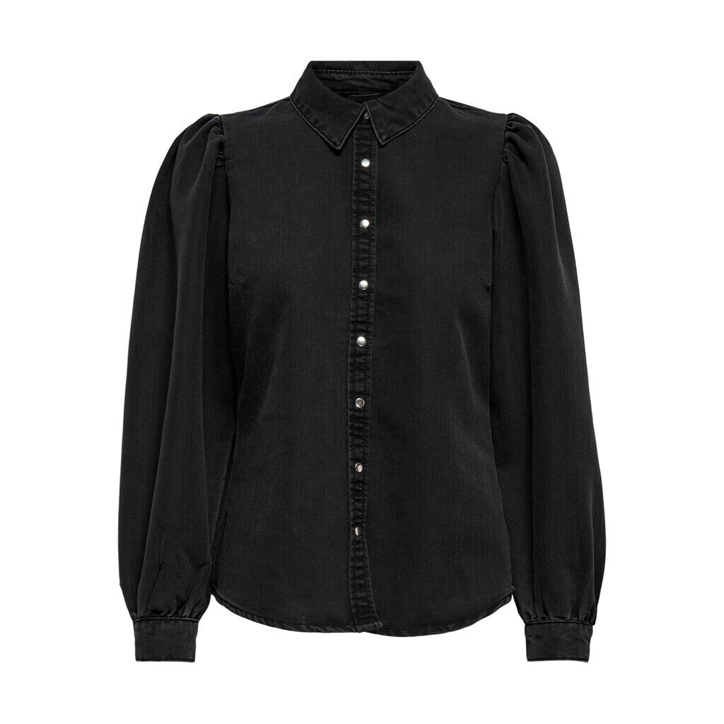 ONLY bl rocco life r dnm pof ls BJ Dark Grey Denim