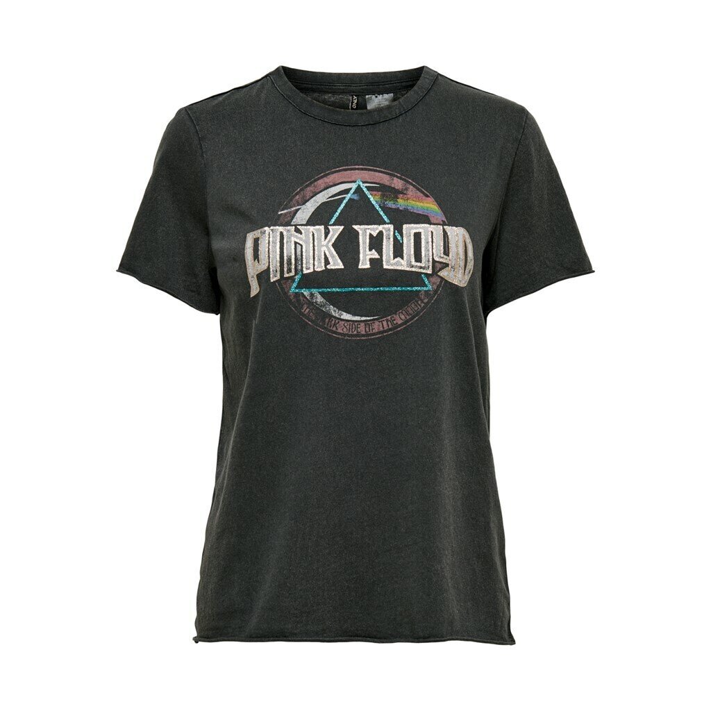 ONLPINK FLOYD LIFE REG S/S TOP BOX JRS Black