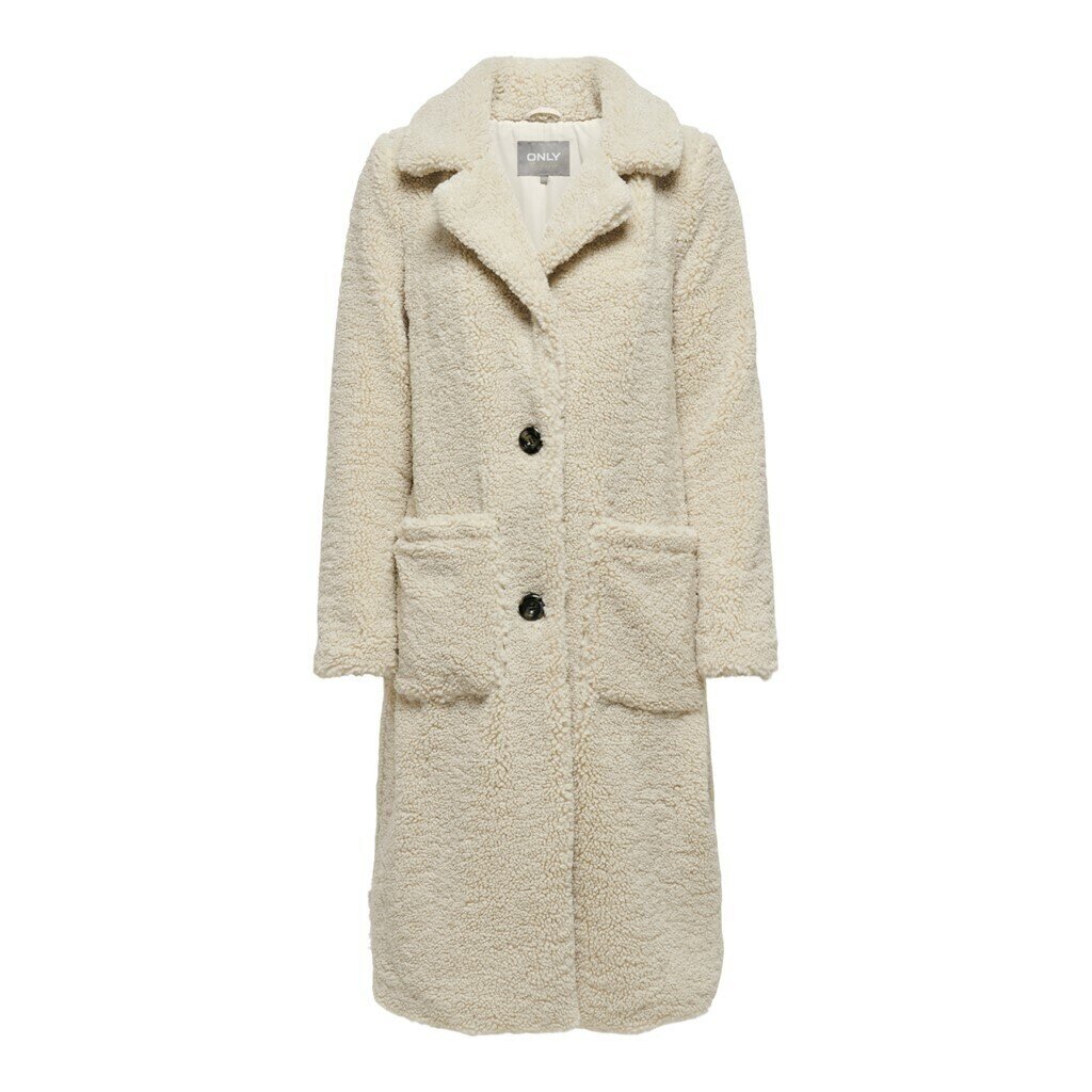 ONLY coat star LONG teddy OTW Pumice Stone