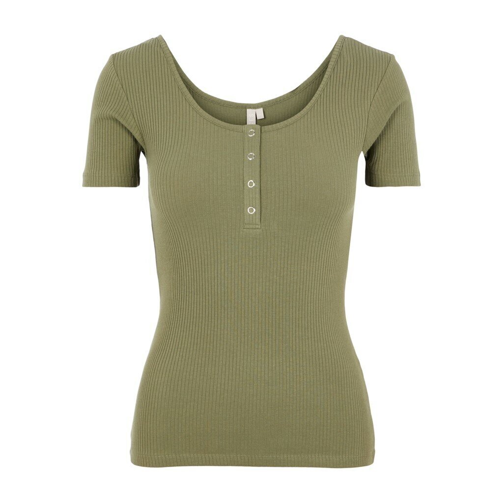 PCKITTE SS TOP NOOS BC Deep Lichen Green