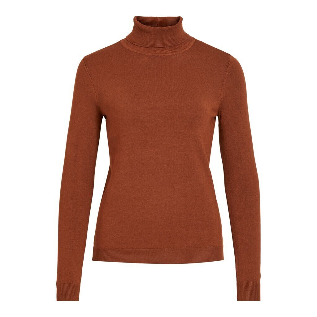 VIBOLONIA ROLLNECK L/S KNIT TOP-NOOS Tortoise Shell