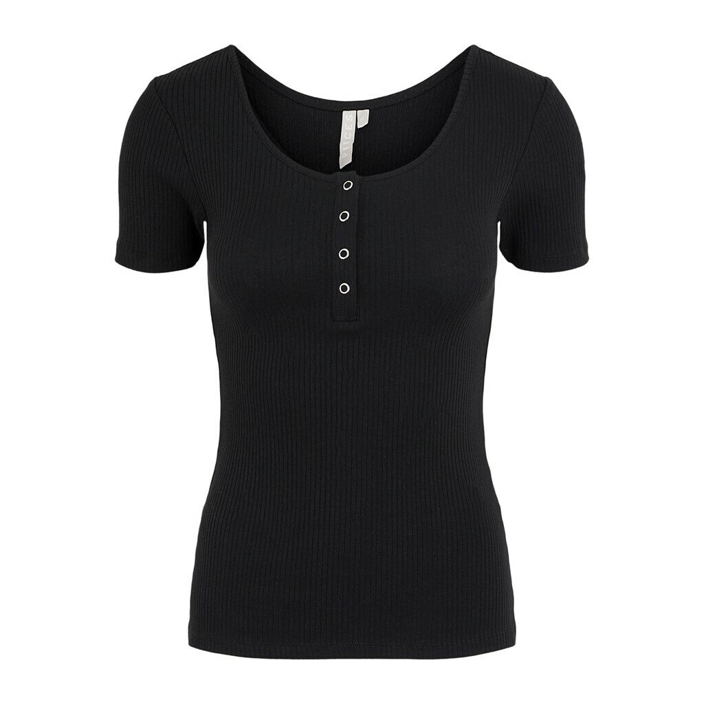 PCKITTE SS TOP NOOS BC Black