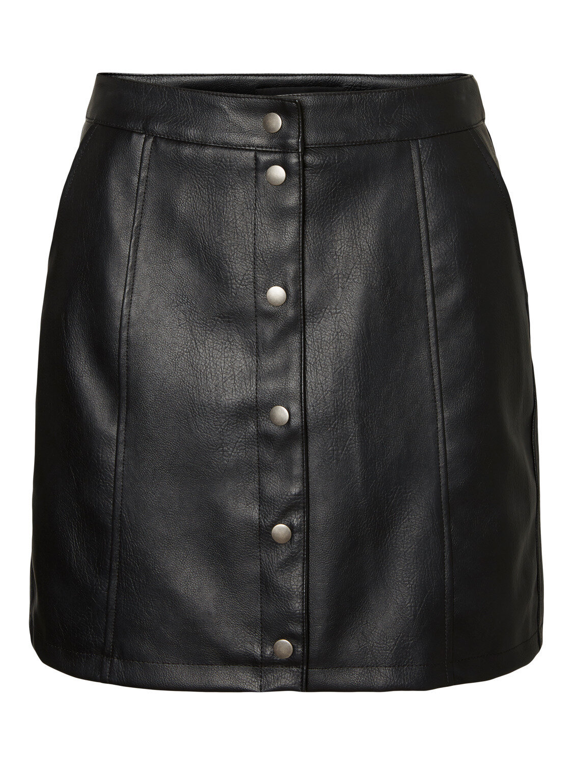 VMCONNERYRAY HW COATED SHORT SKIRT BOOS Black