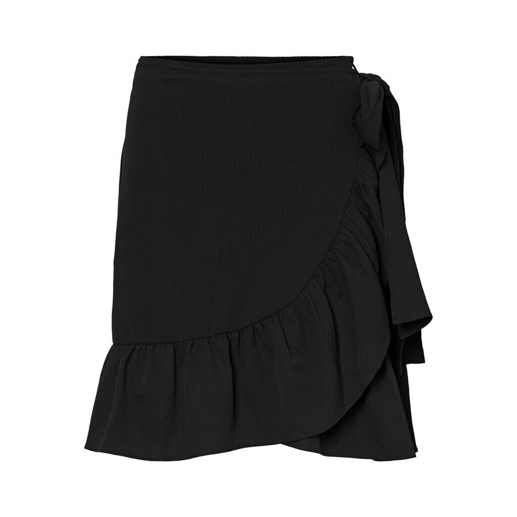 VMCITA BOBBLE WRAP SKIRT NOOS Black