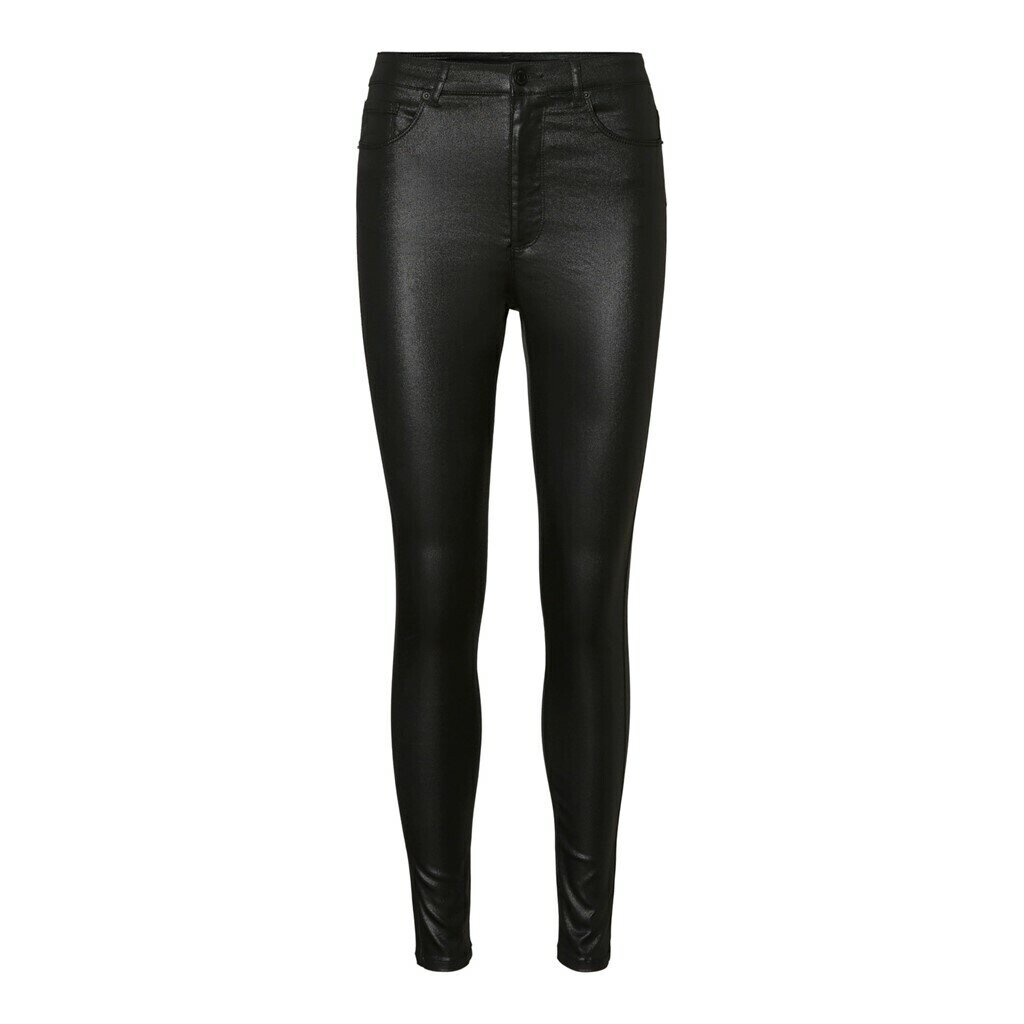 VMLOA HR SKINNY S COATED PANT GA NOOS Black