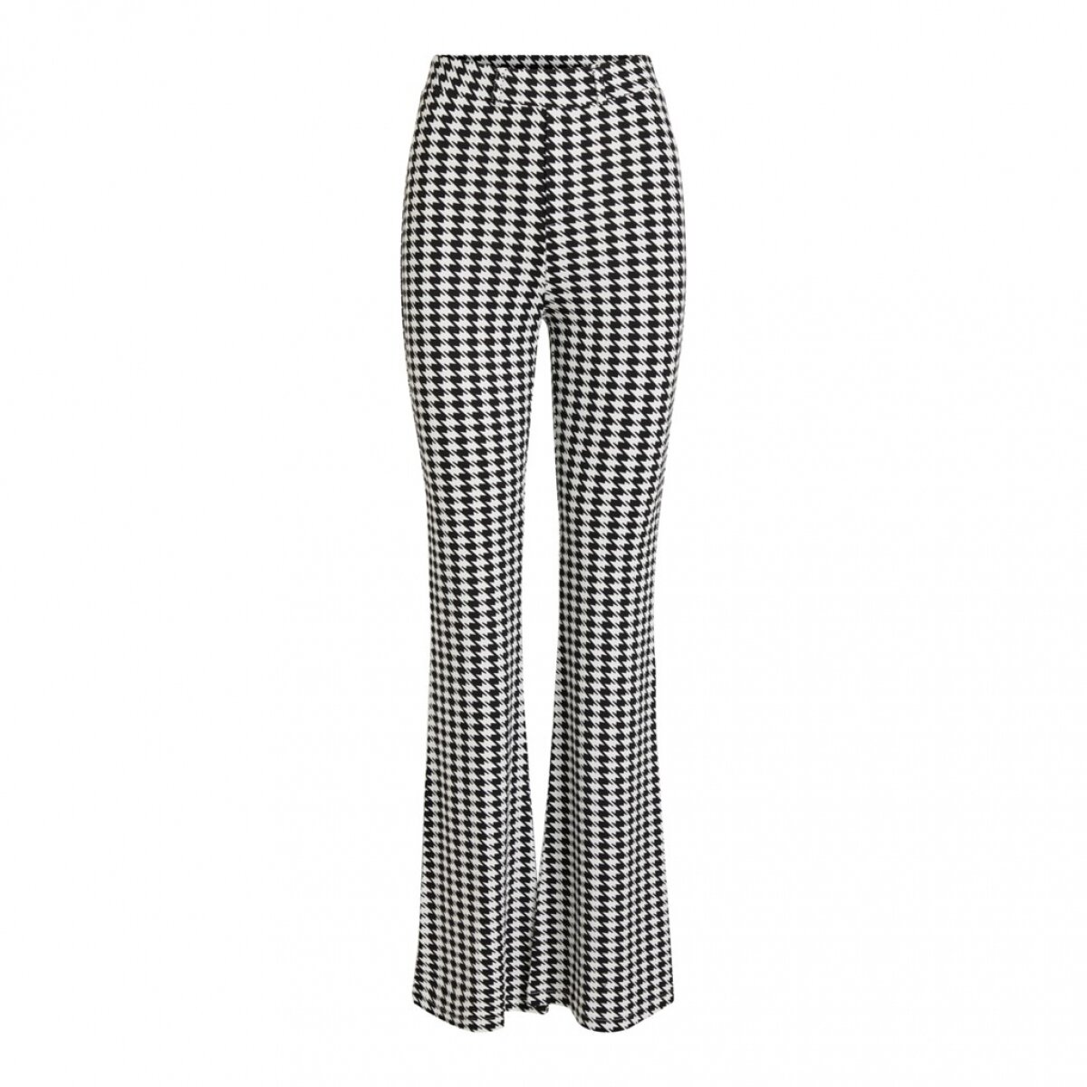 VIWINNER H/W PRINTED FLARED PANT/1  Black/Hound