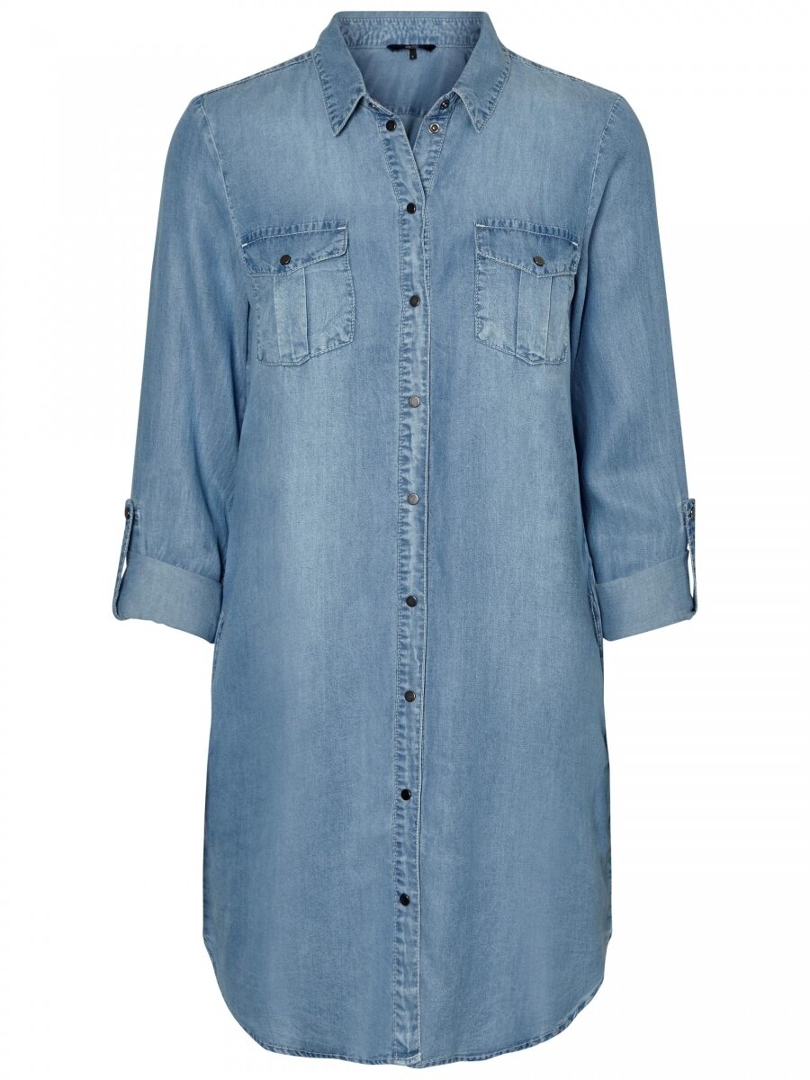 VMSILLA LS SHORT DRESS LT BL GA NOOS Light