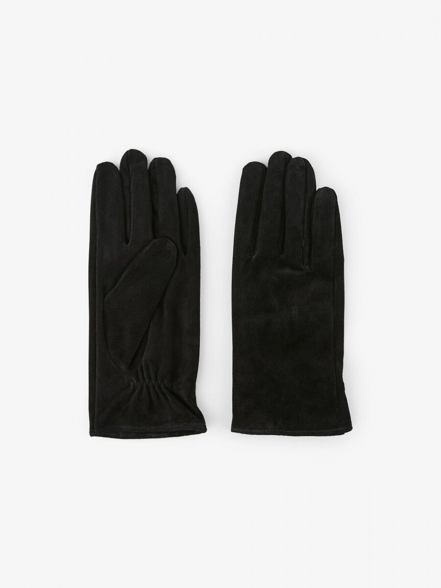 PCCOMET SUEDE GLOVES Black