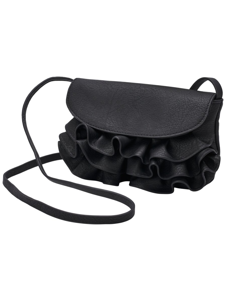 onlDAJA PU FRILL CROSSBODY ACC Black