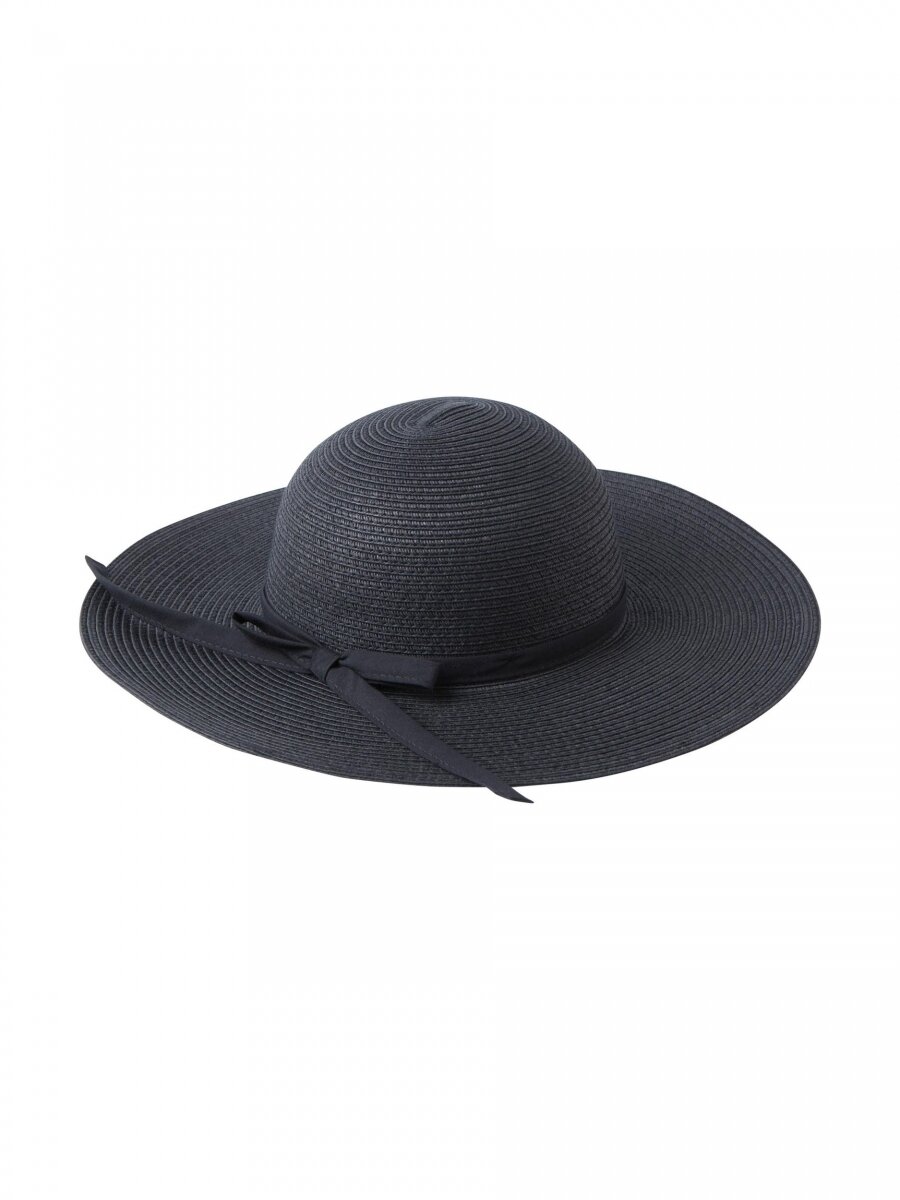 PCLELE STRAW HAT Black