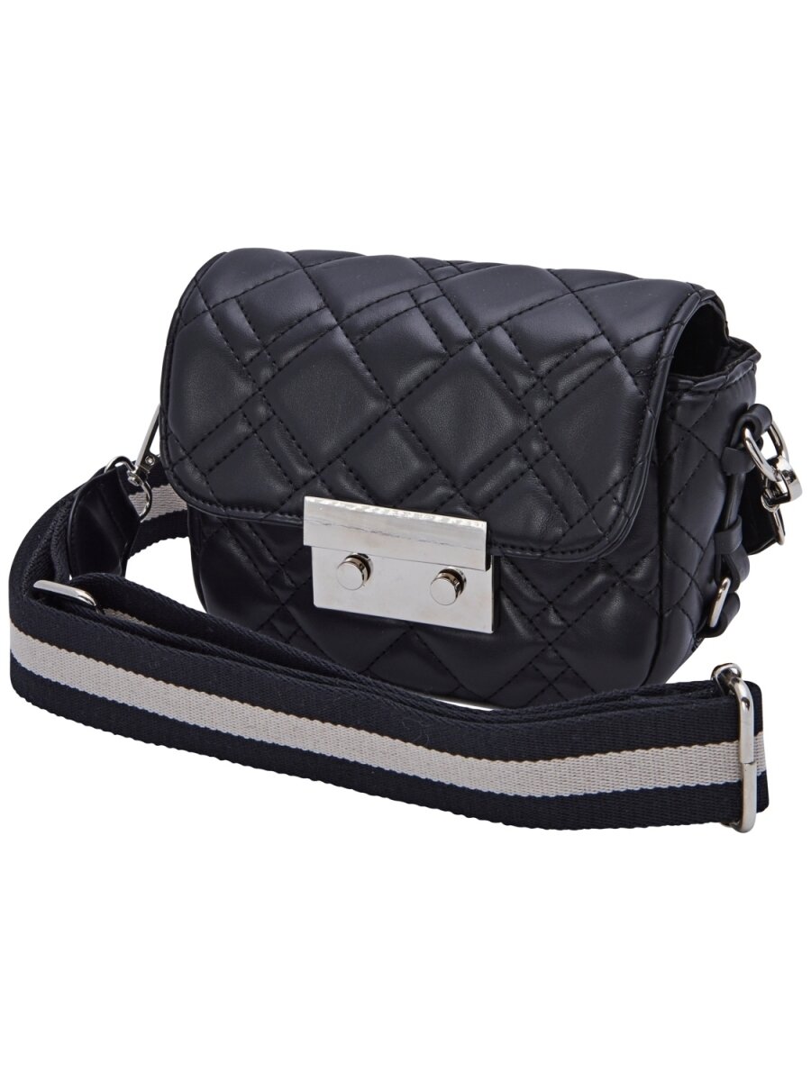 onlQUILT PU MIX STRAP CROSSBODY ACC Black