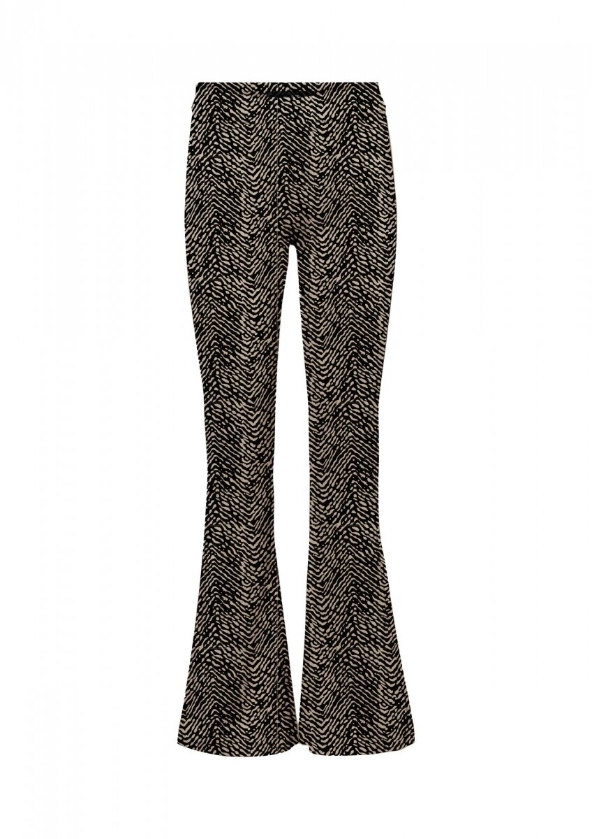 VMKAMMA NW FLARED JERSEY PRINT PANT LCS Black/Lissie Print Safari