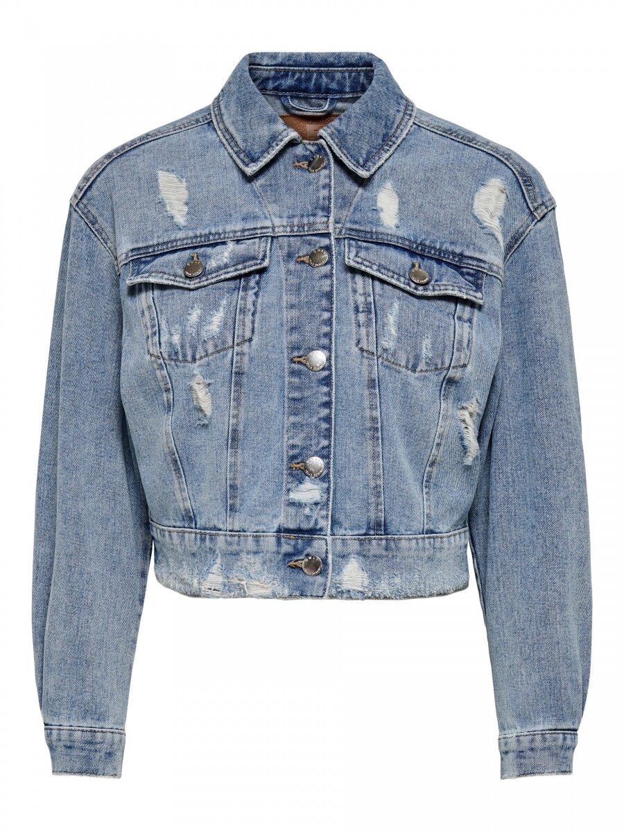 ONLMALIBU LS DNM JACKET BJ15759_3 Medium Blue Denim