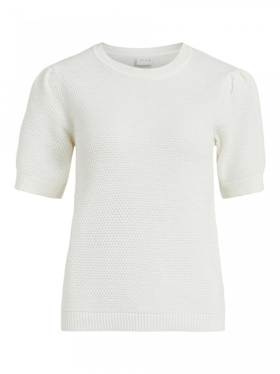 VICHASSA PUFF S/S KNIT TOP - NOOS Pristine