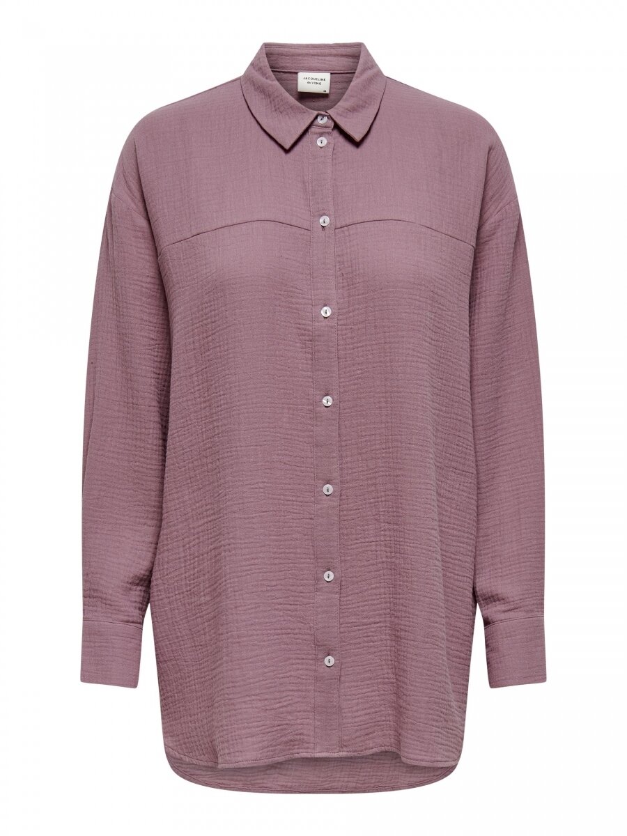 JDYTHEIS LIFE L/S LONG SHIRT WVN Wistful Mauve