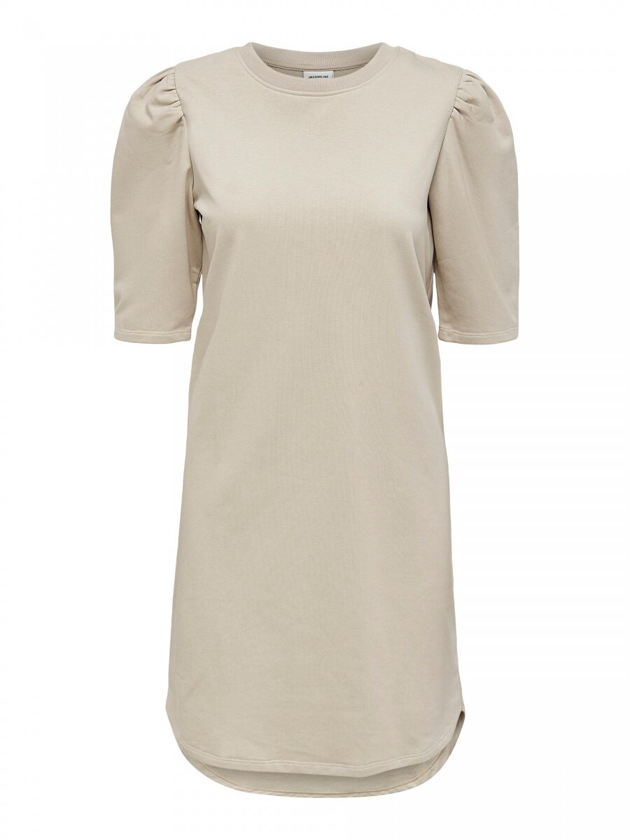 JDYBINE IVY LIFE 2/4 PUFF DRESS JRS Chateau Gray