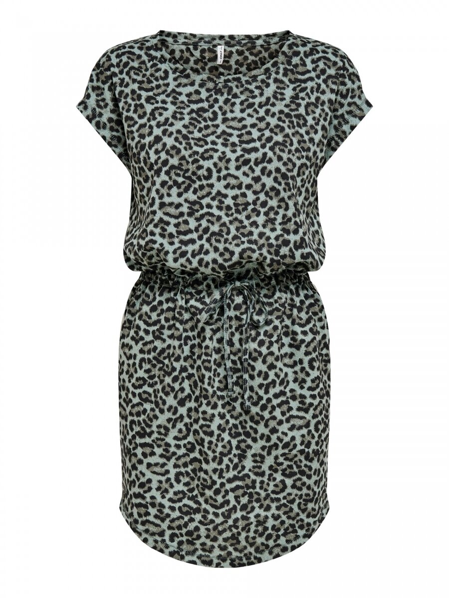 ONLMAY LIFE S/S DRESS NOOS Chinois Green/BLACK