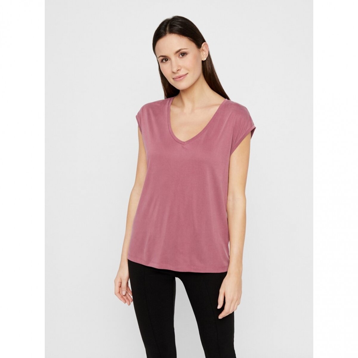 PCKAMALA TEE NOOS BC Dry Rose