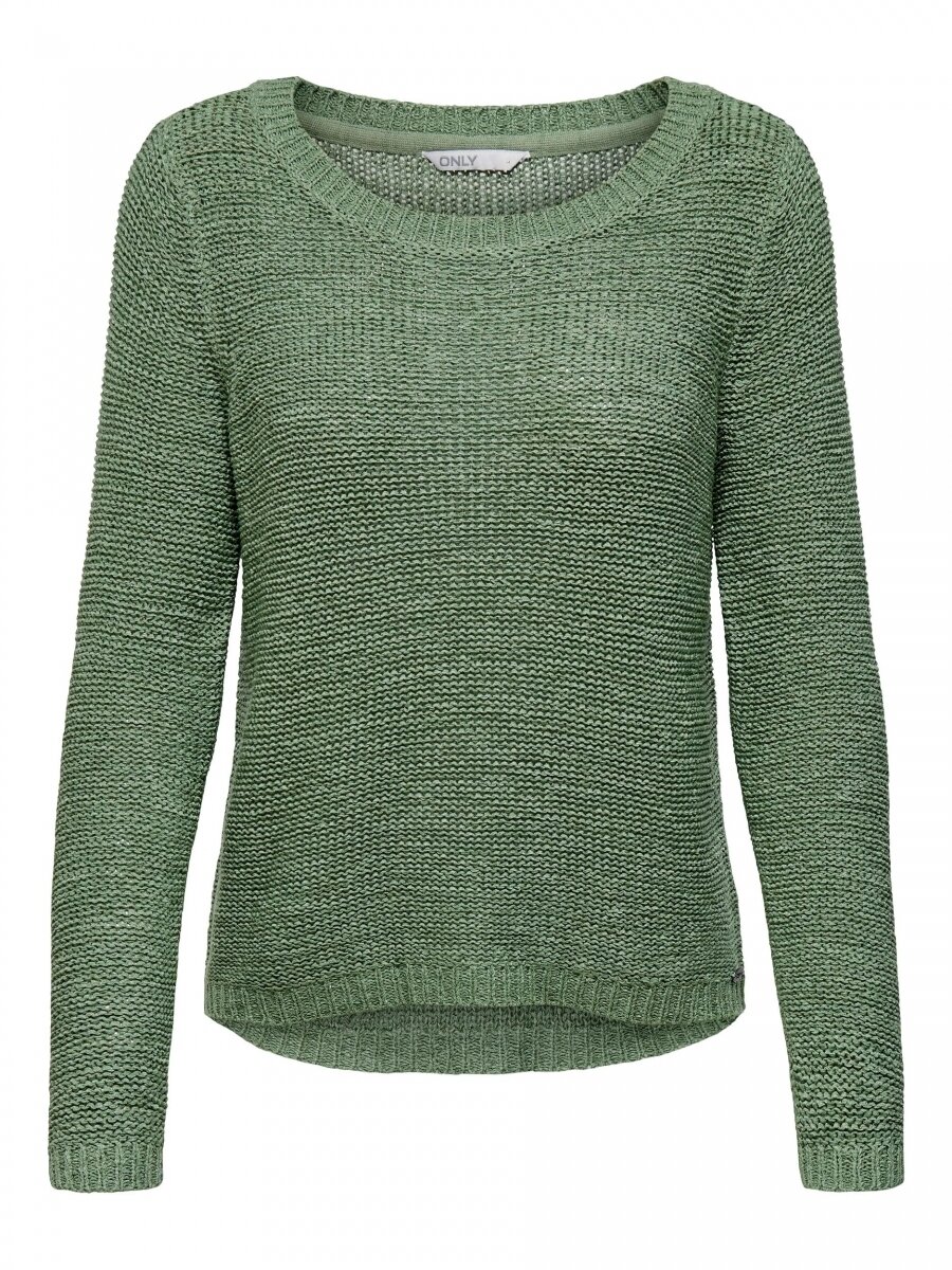 ONLGEENA XO L/S PULLOVER KNT NOOS Hedge Green