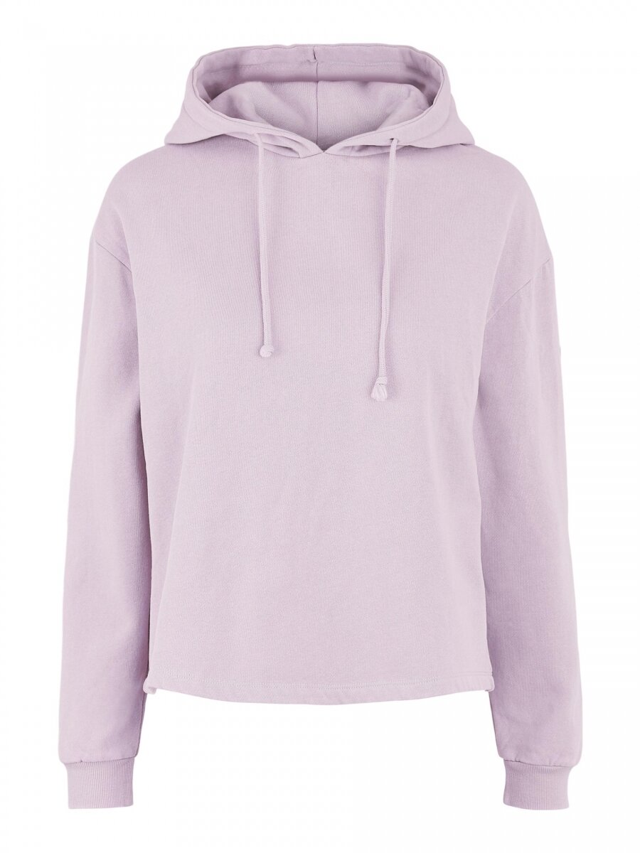 PCCHILLI LS WASHED HOODIE D2D Orchid Bloom