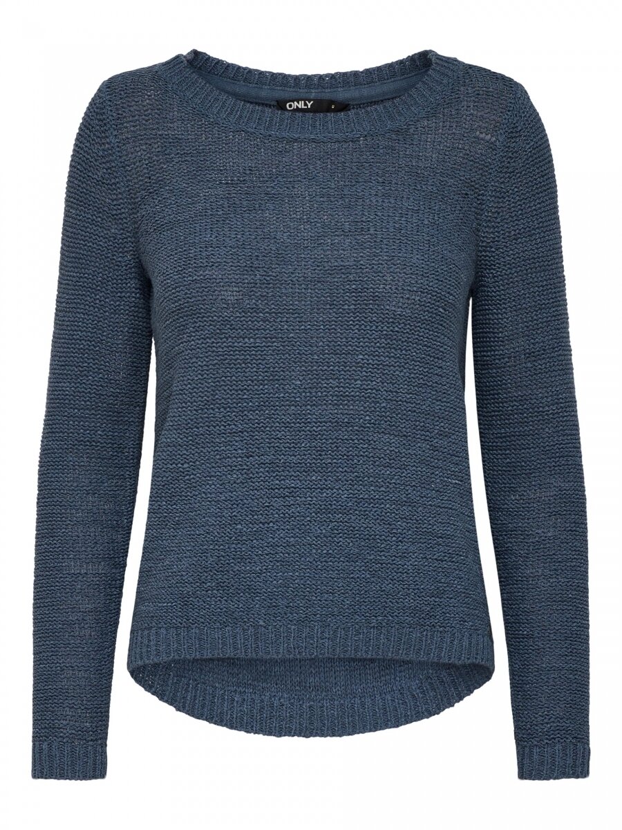 ONLGEENA XO L/S PULLOVER KNT NOOS Vintage Indigo