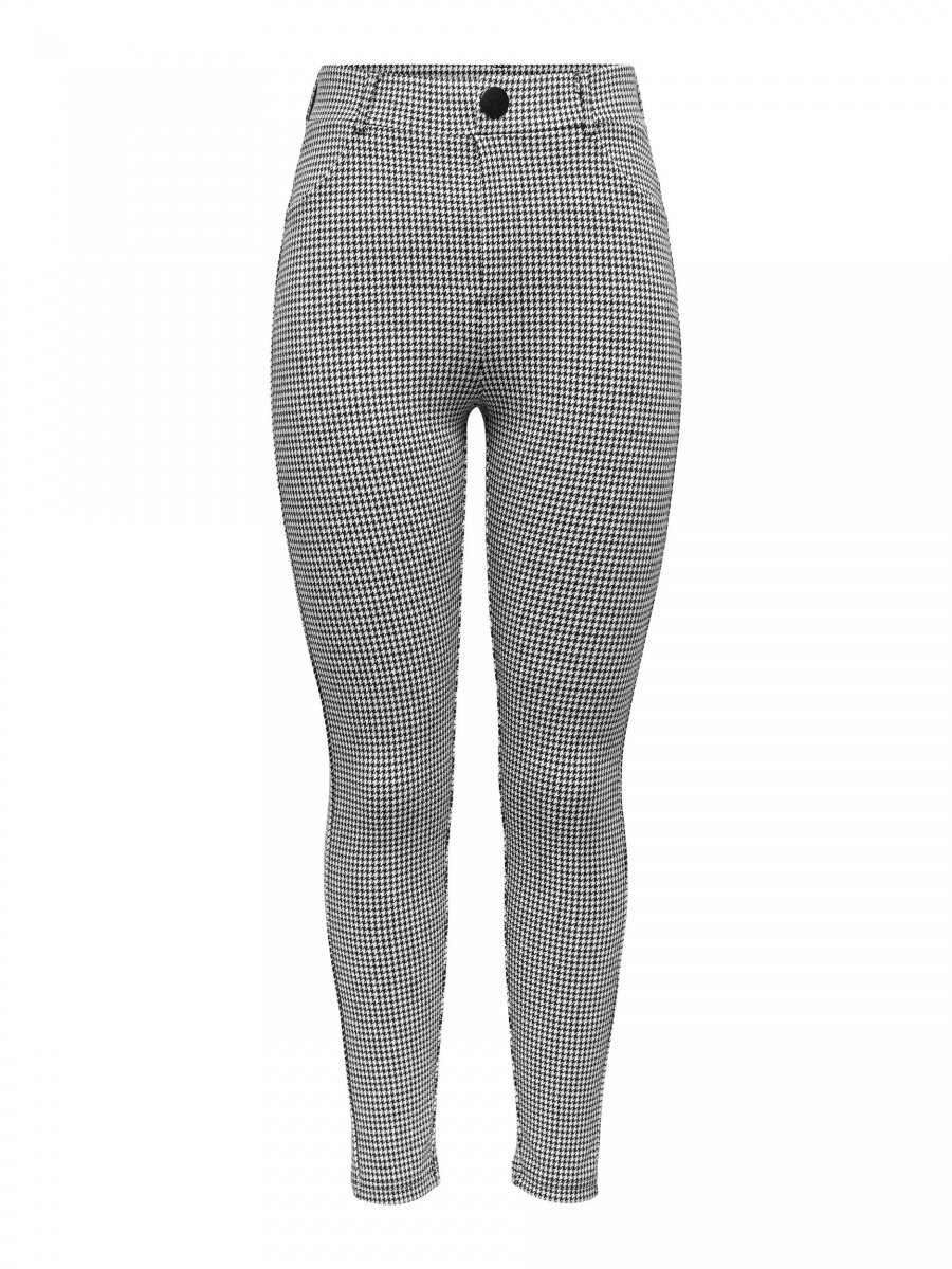 ONLTAYLOR LEGGINGS Black-HOUNDSTOOTH CHECK