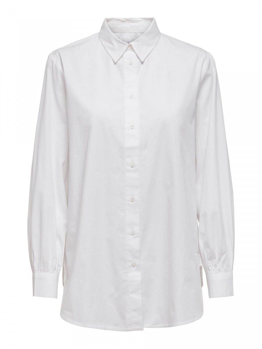 ONLNORA NEW L/S SHIRT WVN NOOS White