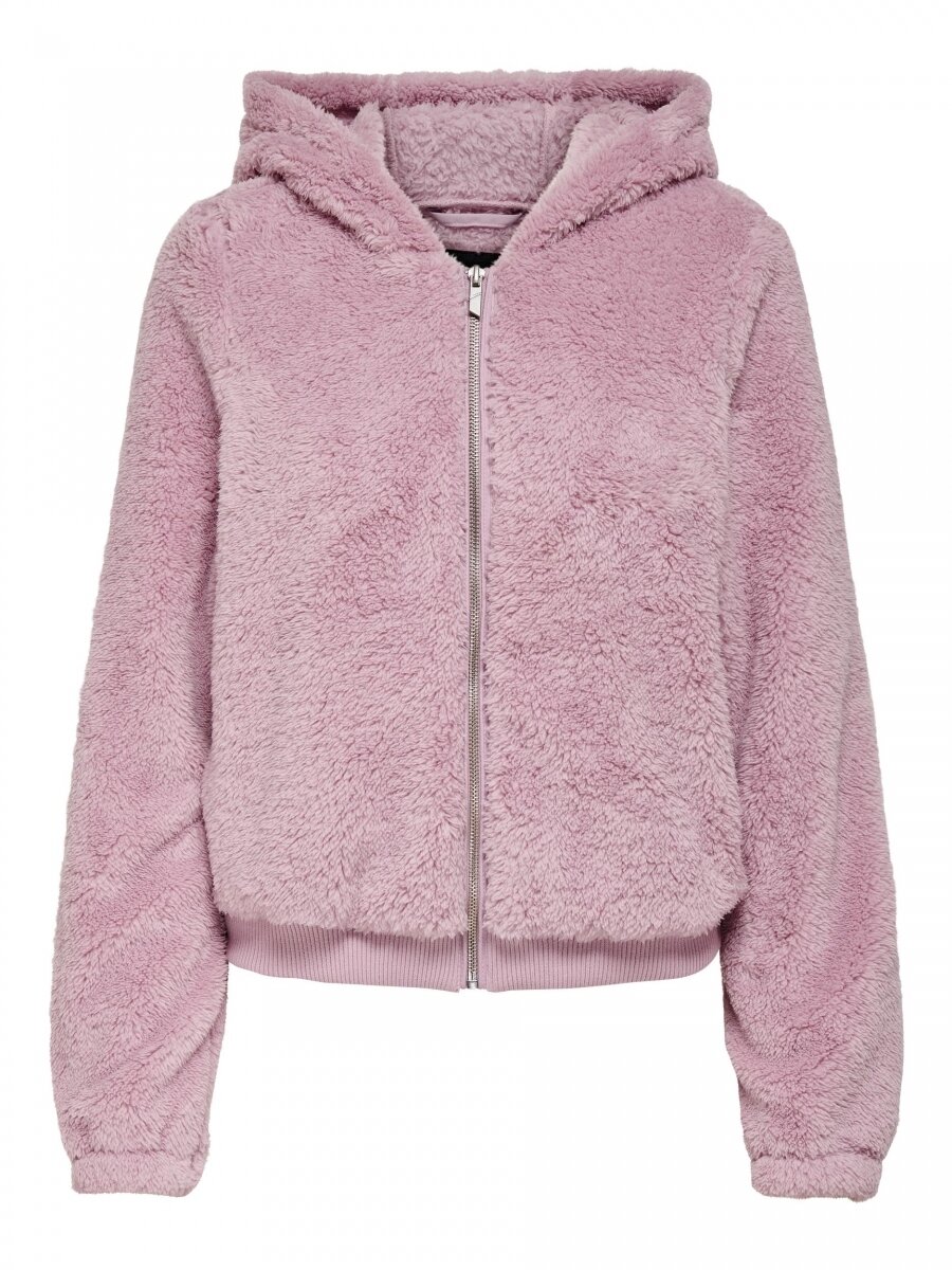 ONLANNA CONTACT SHERPA JACKET OTW Dawn Pink
