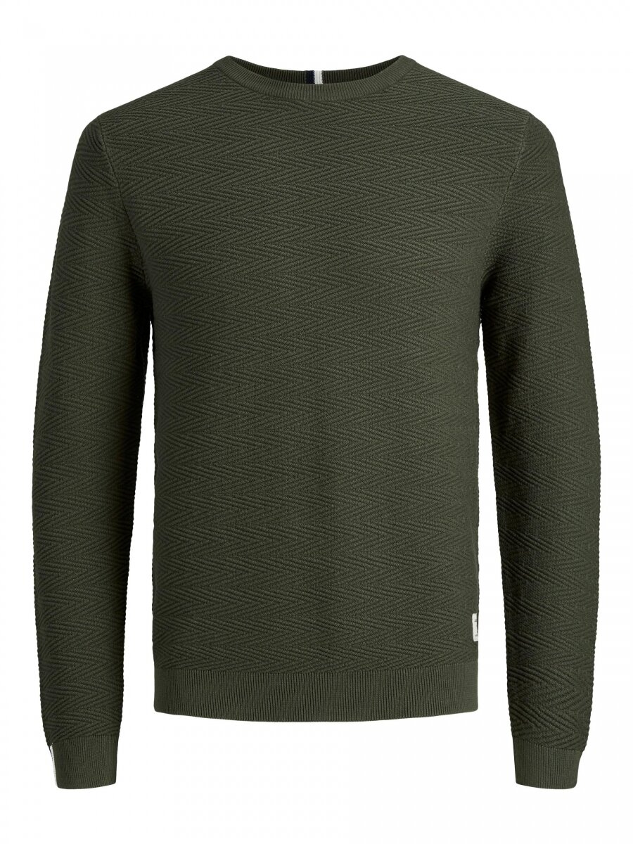 JCOLAWSON SOLID KNIT CREW NECK Forest Night