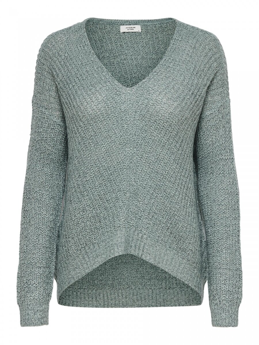 JDYNEW MEGAN L/S PULLOVER KNT NOOS Abyss green