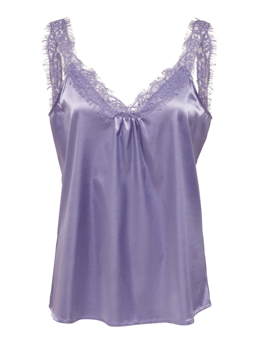 ONLZIA S/L TOP SATIN NL PTM Chalk Violet