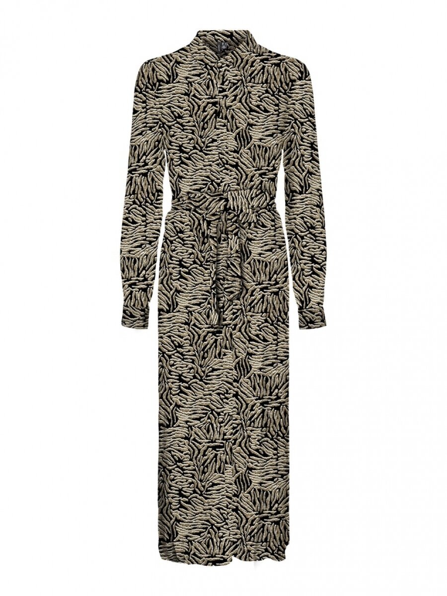 VMUMA LS SHIRT DRESS WVN GA Black-UMA