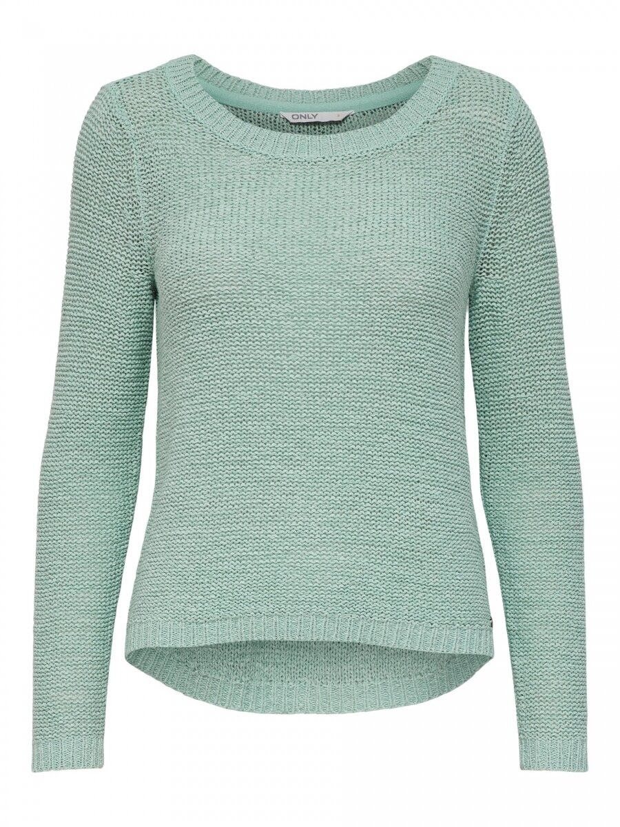 ONLGEENA XO L/S PULLOVER KNT NOOS Harbor Gray