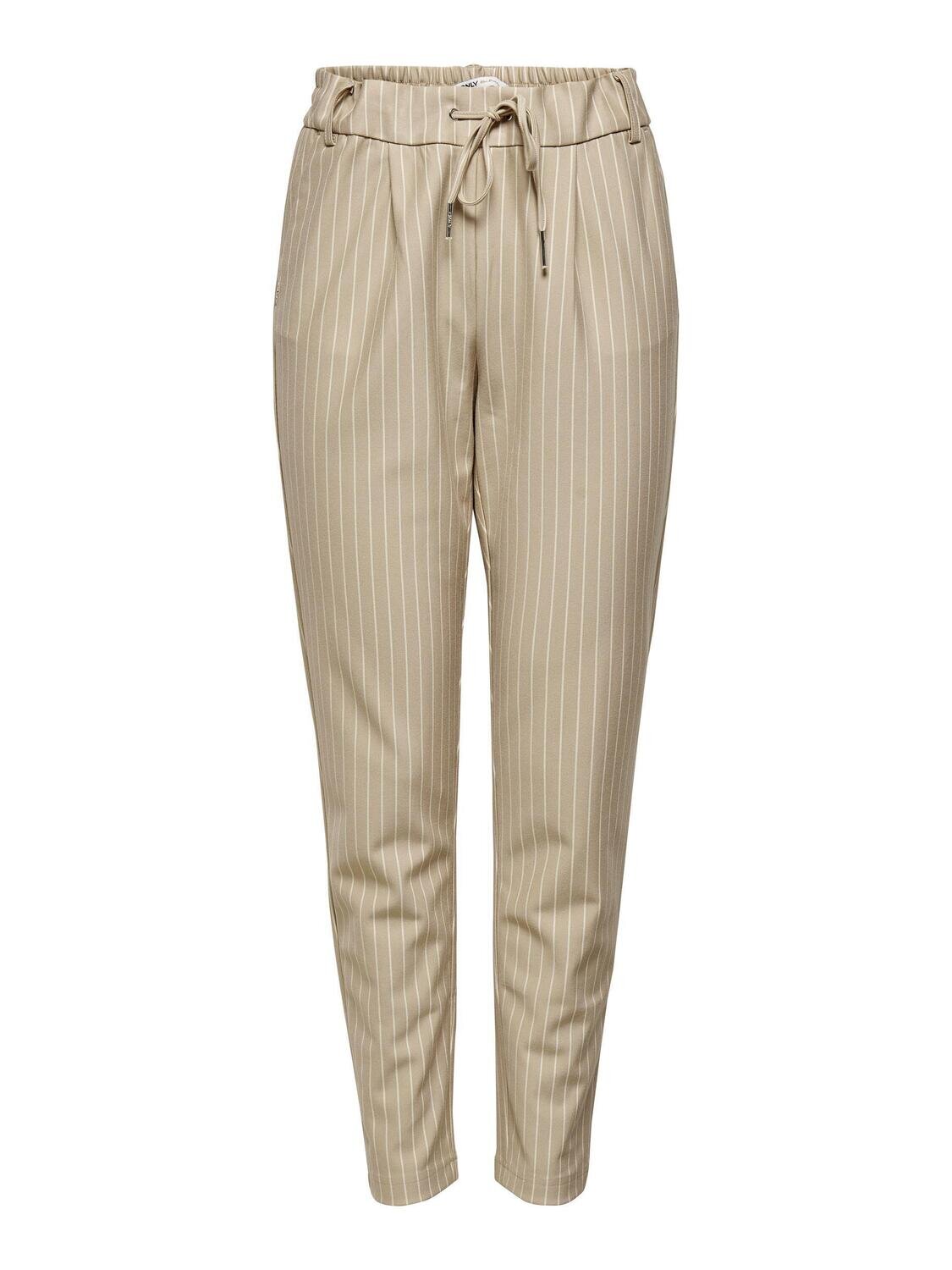 ONLPOPTRASH EASY RUSH STRIPE PNT Humus-CLOUD STRIPE