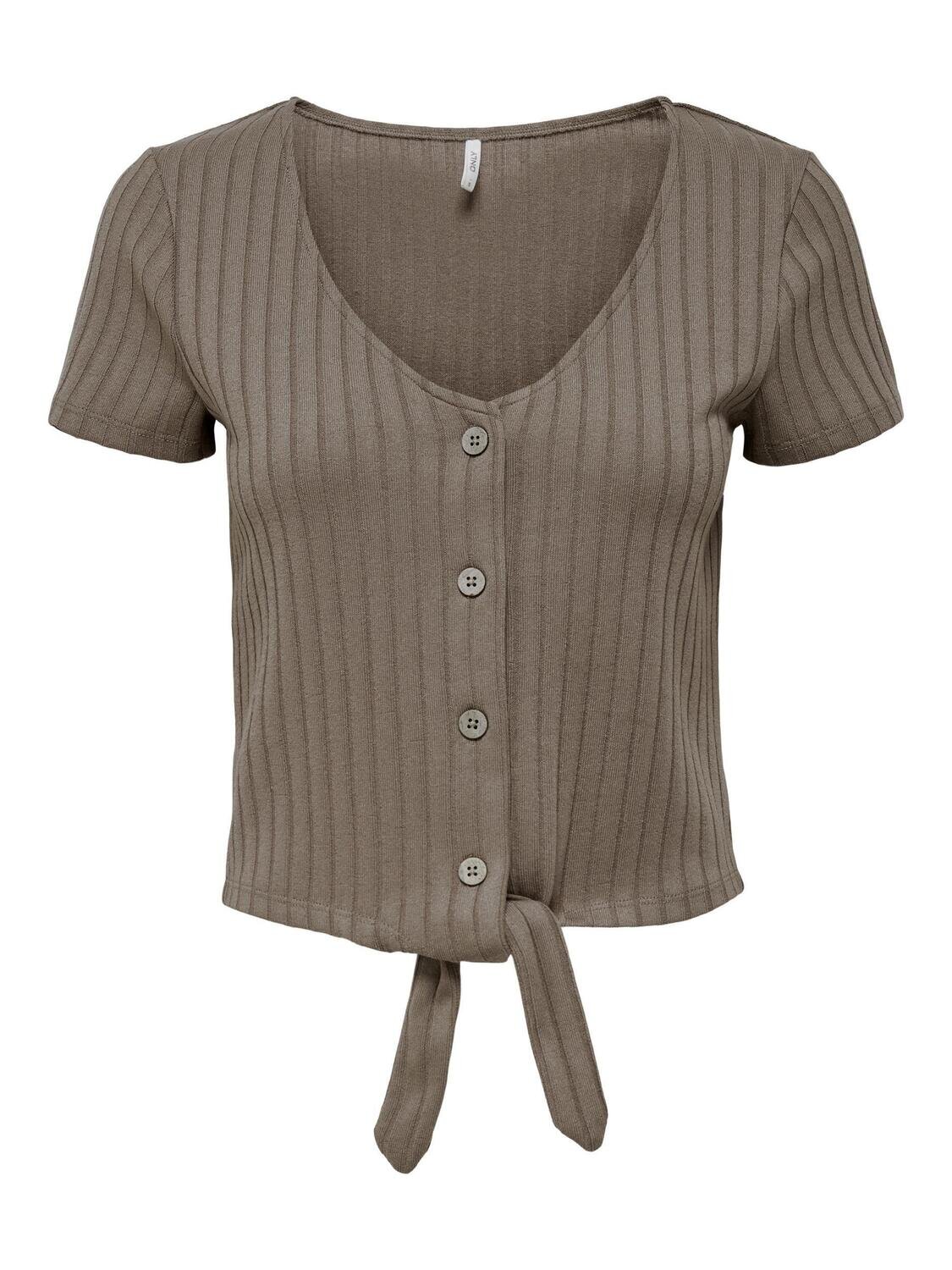 ONLBELLA S/S KNOT TOP JRS Leafless Tree