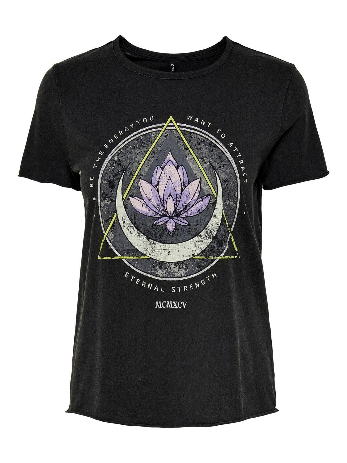 ONLLUCY REG S/S TOP JRS NOOS Black-LOTUS