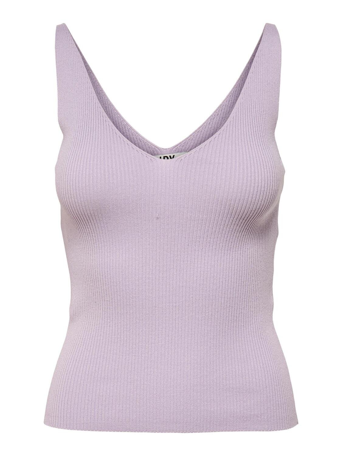JDYNANNA S/L TOP KNT NOOS Pastel Lilac