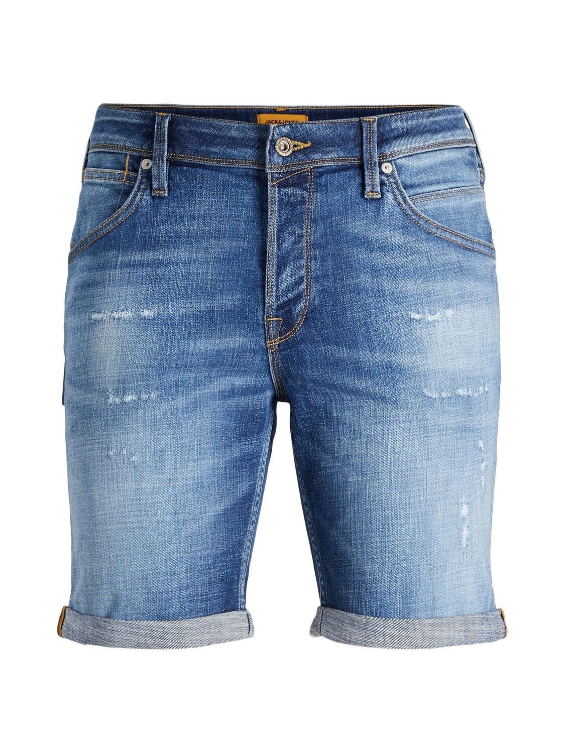 JJIRICK JJFOX SHORTS GE 324 SN Blue Denim