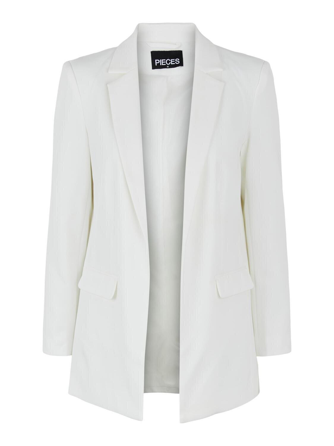 PCBOSSY LS LOOSE BLAZER NOOS Cloud Dancer