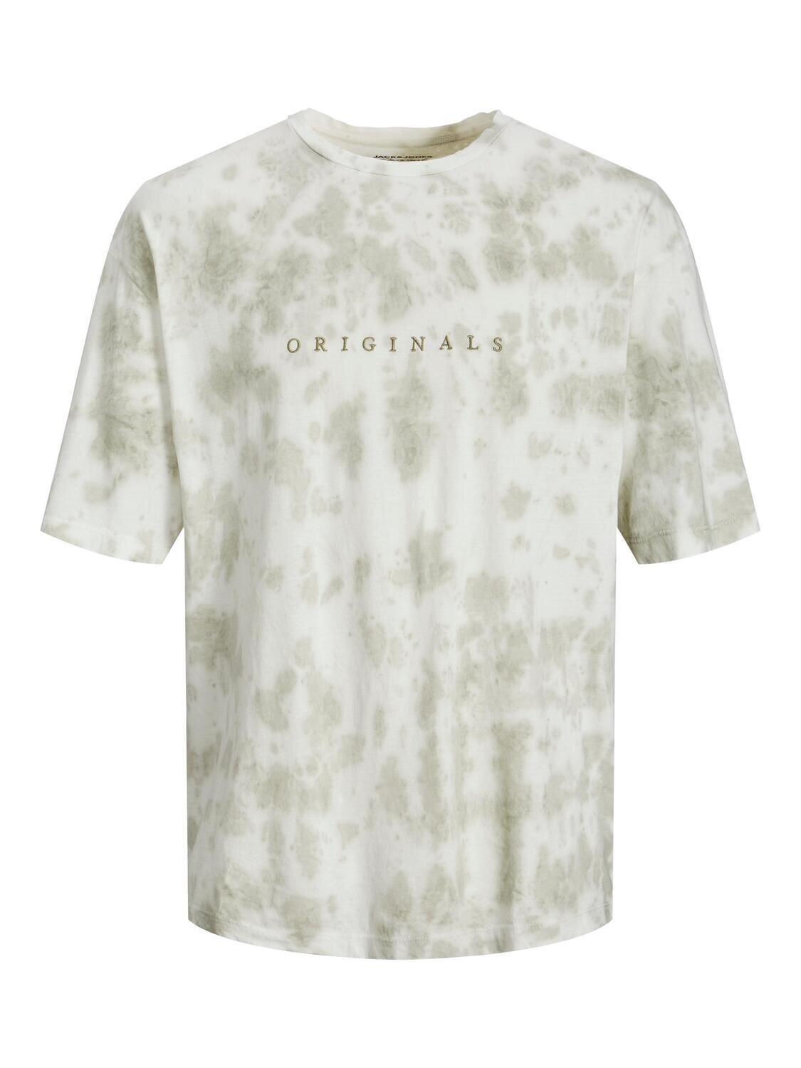 JORSOLAR TIE DYE TEE SS CREW NECK Oil Green