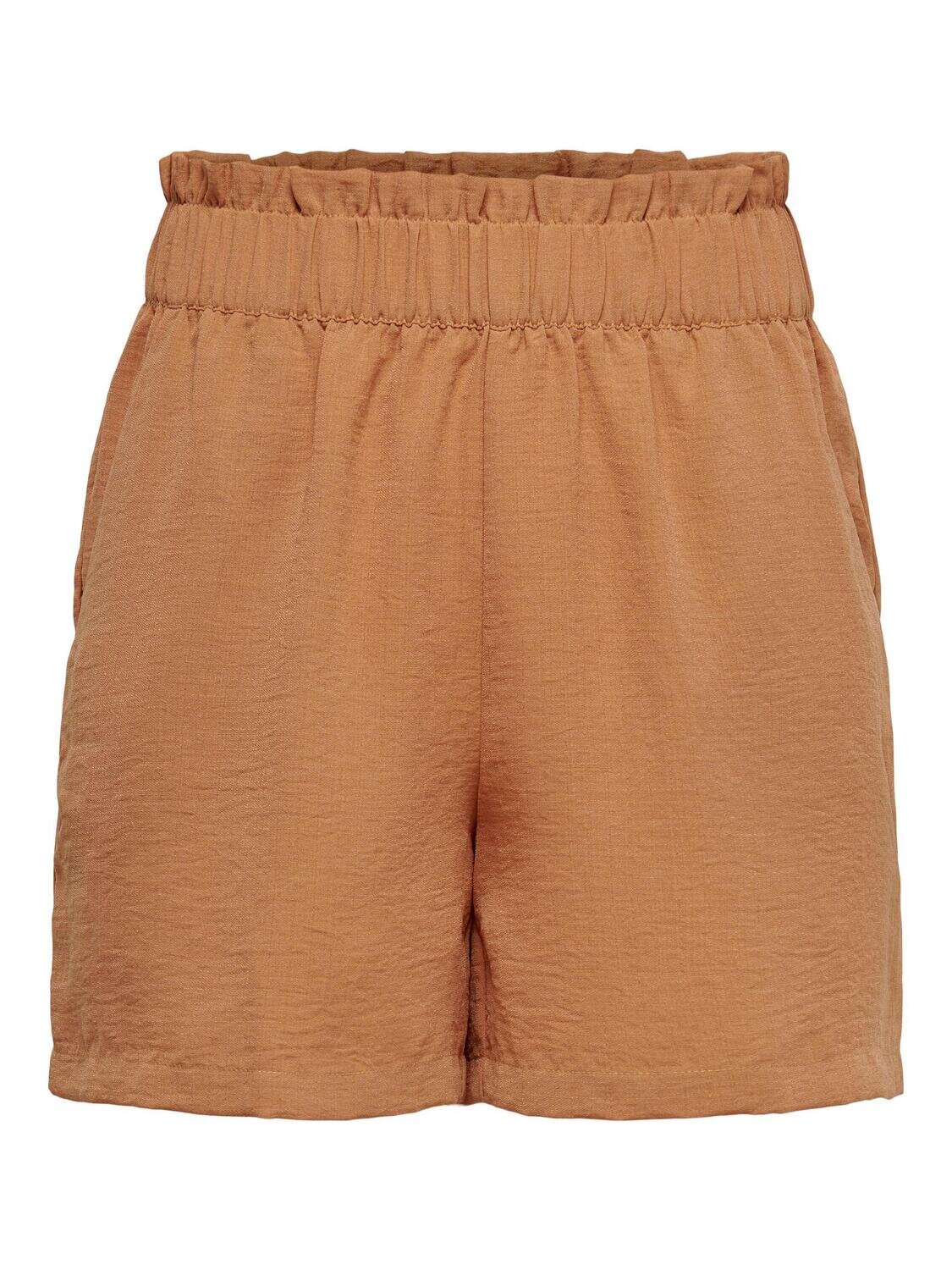 JDYGRY HW PAPERBAG SHORTS WVN Sunburn