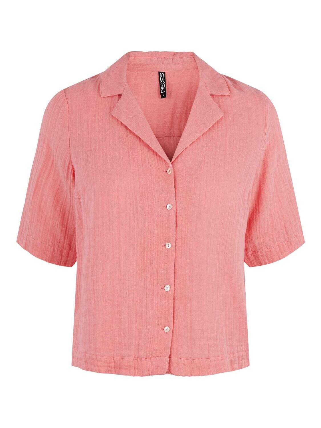 PCSTINA 2/4 SHIRT BC SWW Strawberry Pink