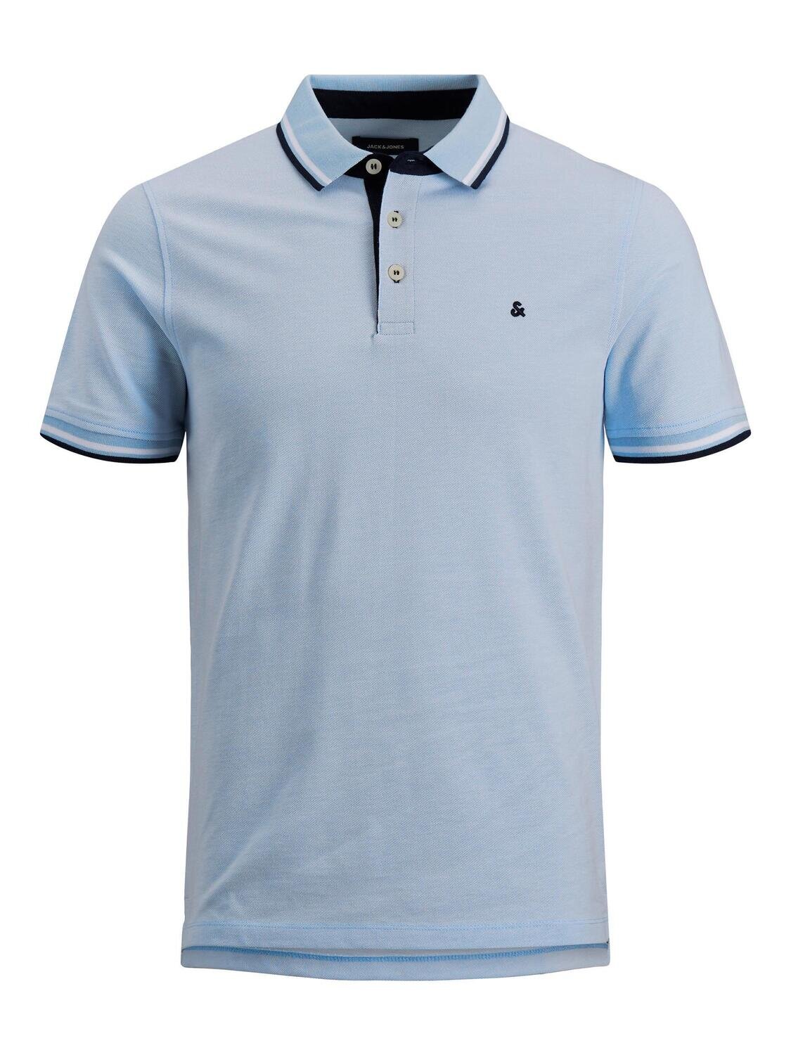 JJE PAULOS POLO SS NOOS Dusty Blue/PLAY 1/SL